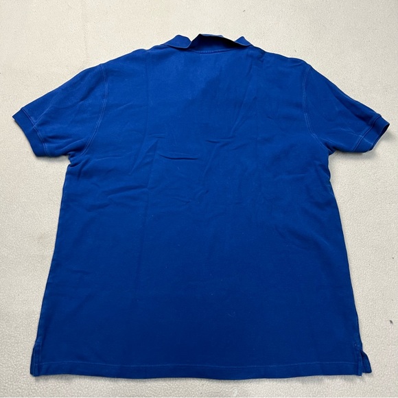 Patagonia Shirt Mens Large Blue Organic Cotton Short Sleeve Casual Embroidered - Picture 8 of 8